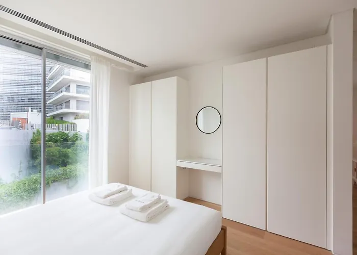 Flh Amoreiras Wood Design Flat Lissabon