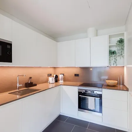 Flh Amoreiras Wood Design Flat Daire Lisboa